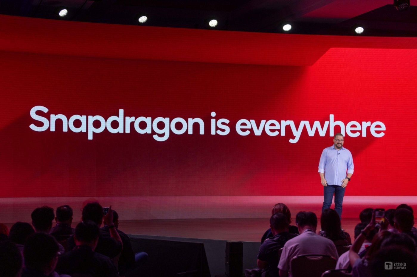 高通CEO安蒙，作者拍摄