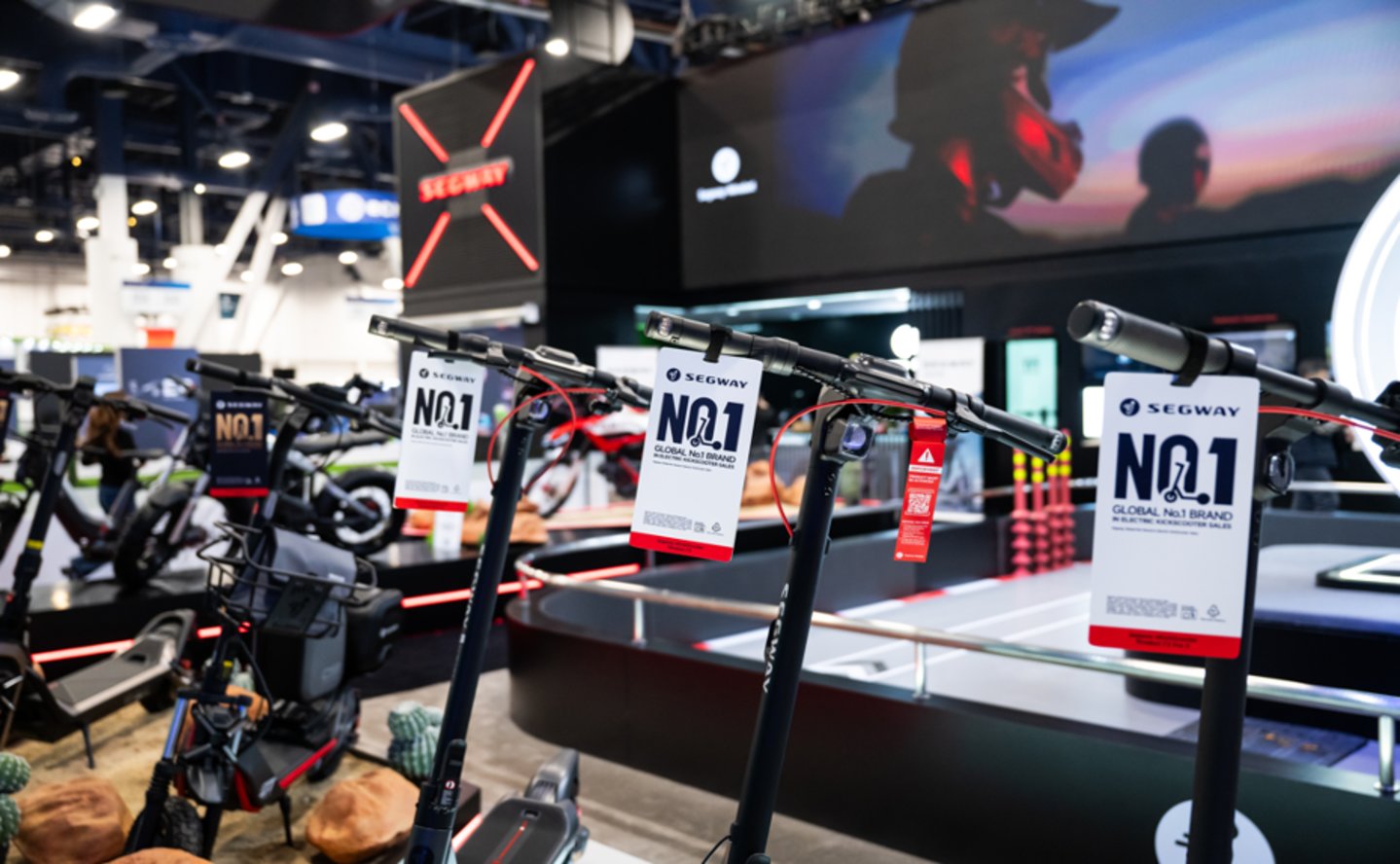 九号公司CES 2025 展馆