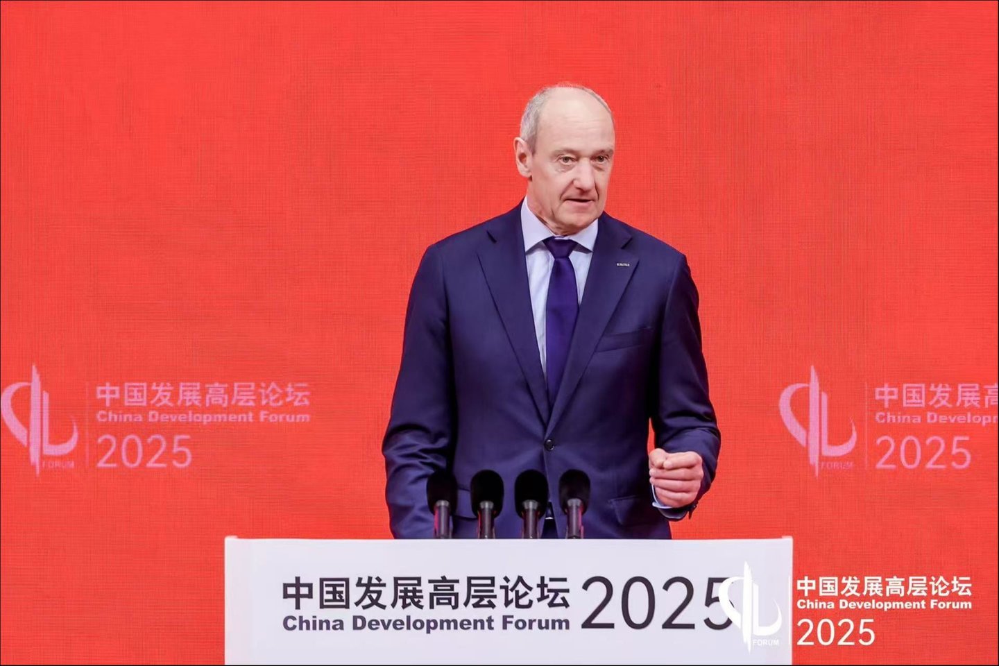 西门子公司董事会主席、总裁兼首席执行官博乐仁 (Roland Busch)