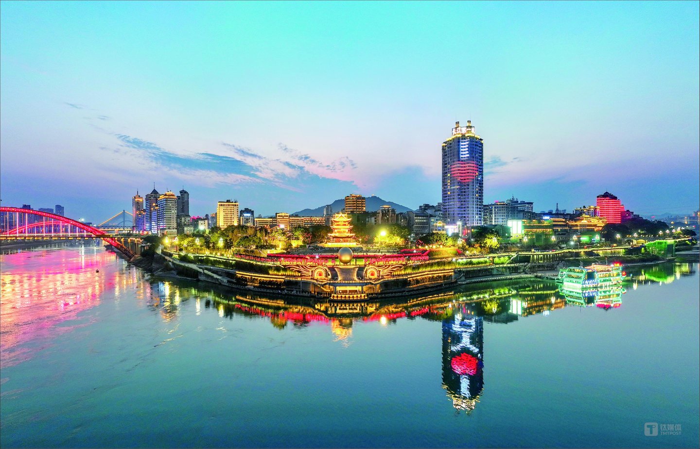 （宜宾夜景）